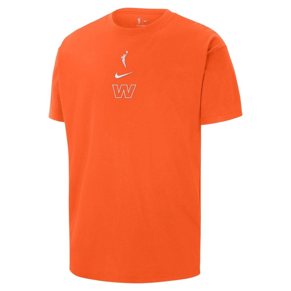 Nike WNBA Team 13 Premium Essentials Orange Logo Men's T-Shirt sz Medium